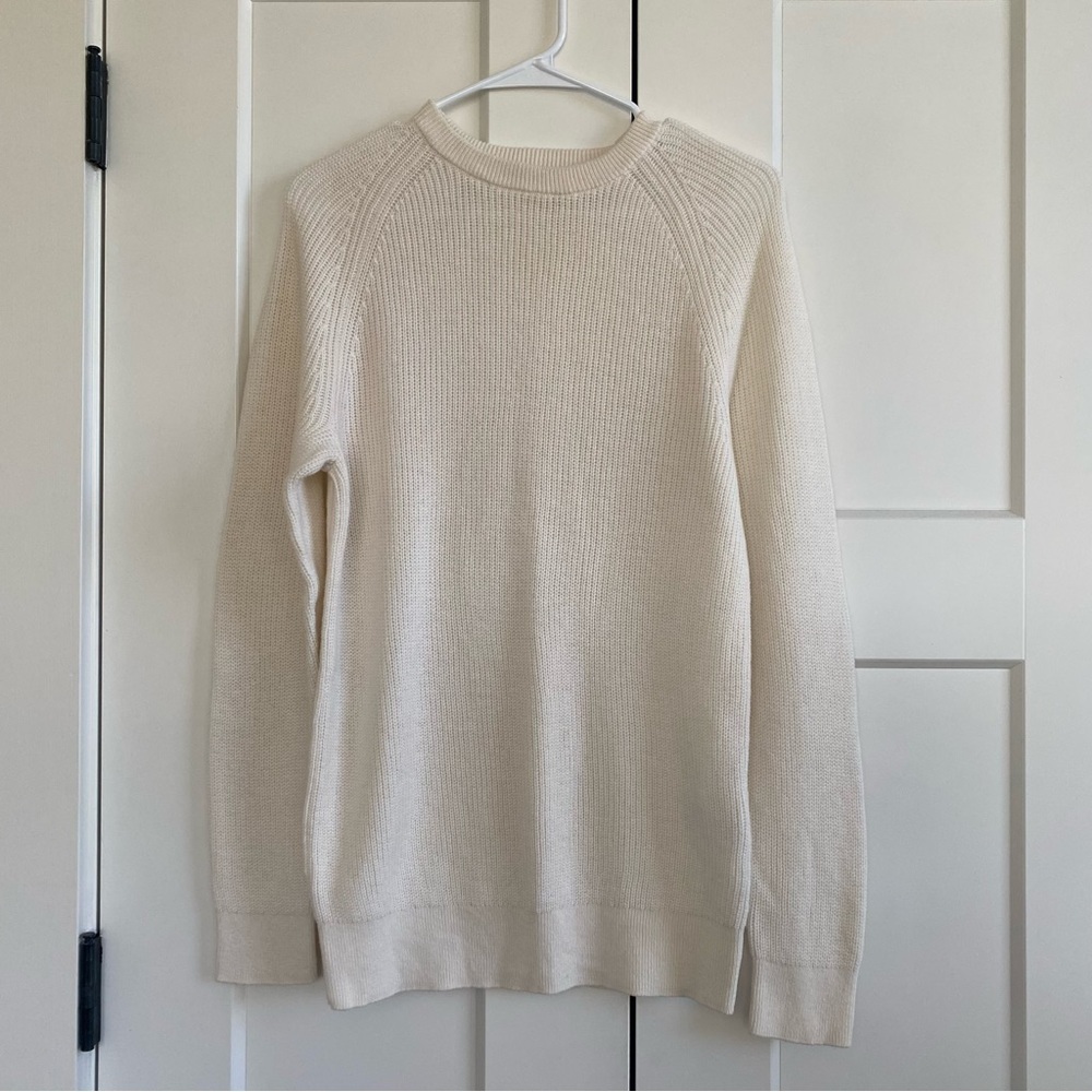 Wilfred (Aritzia) oversized knit wool blend pullover sweater